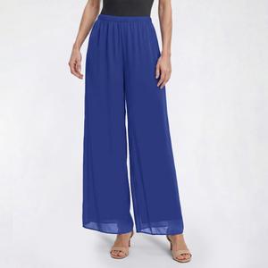 Petite MSK Solid Chiffon Palazzo Pants
